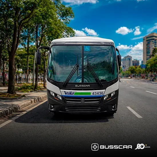 Modelo entregue à Visatur (Divulgação Busscar)